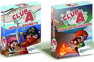 ÁTOMO GAMES Pack 2 Juegos Club A: Jeff el Grumete y Bob el Explorador. Juegos educativos