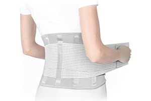 BACK BODYGUARD fascia lombare supporto schiena - corsetto lombare-fascia lombare ortopedico - fascia schiena lombare per Uomo e Donna-varie dimensioni