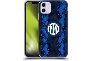 Head Case Designs Licenza Ufficiale Inter Milan Home 2021/22 Kit Crest Custodia Cover in Morbido Gel Compatibile con Apple iPhone 11