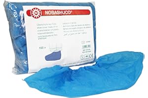 Nobamed Überschuhe aus Folie Blau, 100 Stück