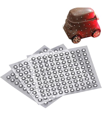 Marker Per Scansione 3D - 500 Pezzi Adesivi Riflettenti - Diametro 6/10 Mm Per Analisi Movimento - Foto 8