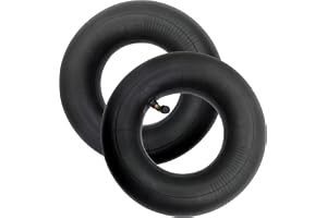 QsEzDo (2-pack) 2,80/2,50-4 innerslang med TR87 böjd ventilstam, för lastbilar, verktygsvagn, gräsklippare, skottkärror, dockor, skotrar, ersättning 2,80-4 2,50-4 däck