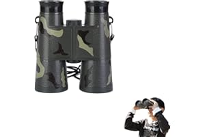 XONGSYUE Prismaticos Niños, Prismáticos para niños, Camuflaje Prismaticos Infantiles, Binoculares Niños Juguetes, Aire Libre Juguetes Infantil con Cordón, Prismáticos Compacto, Binoculares portátiles para niño