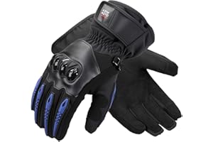 KEMIMOTO Zimowe rękawice motocyklowe, odporne na działanie wody, zimowe rękawiczki sportowe, dla mężczyzn i kobiet