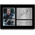 HWC Trading Arnold Schwarzenegger Signed A4 Printed Autograph The Terminator Print Photo Picture Display