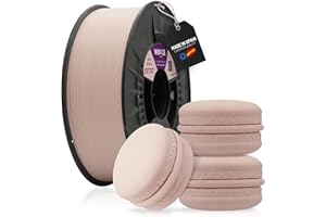 WINKLE FEED YOUR PRINTER WINKLE Filamento PLA HD Pastel Rosa Algodón de Azúcar | Filamento Impresora 3D | Filamento PLA 1,75mm 300g | PLA Rosa | Color Sin Brillo | Precisión Dimensional | Bobina 300g