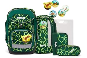 ‎ERGOBAG ergobag Pack Set ergonomischer Schulrucksack, Schulranzen, Vorgänger-Kollektion, flexibel 6-teilig 1.Klasse Grundschule