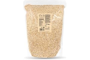 KoRo - Fiocchi d'avena piccoli bio | 2,5 kg - Fiocchi d'avena a foglia piccola - Qualità 100% biologica - Per muesli e porridge - Ricco di fibre