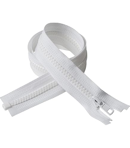 Artefizio Lot De 2 Fermetures Éclair Lampo En Métal Non Séparable