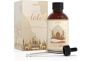 SALUBRITO Hotel Lobby Essential Oil, 120ml, Pure & Natural Luxury Hotel Fragrance Oil, Premium Scented Oil for Diffuser, Home, Candle, Soap Making, Aromatherapy Gift Set for Men & Women