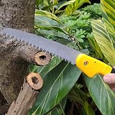 ŞAHİN TOOLS SHT-018 Katlanır Budama Testeresi - 18 cm Y&uuml;ksek Karbonlu &Ccedil;elik Bı&ccedil;ak, Ergonomik Tutuş, &Uuml;&ccedil; Eksenli &Ouml;zel Bileme, H