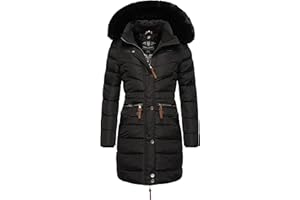 Navahoo Damski ciepły zimowy płaszcz pikowany Paula XS-XXL