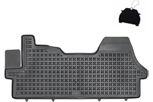 M MOTOS Tapis de voiture en caoutchouc pour Peugeot Boxer III depuis 2021 Améliorez votre confort de voyage avec le tapis antidérapant pour voiture - tapis de sol pour voiture tous temps, protection c