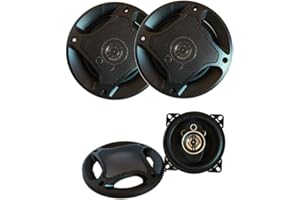 VET ITALY COPPIA CASSE X AUTO 250 WATT 2 VIE ALTOPARLANTI STEREO TWEETER WOOFER 10 CM 250W P72