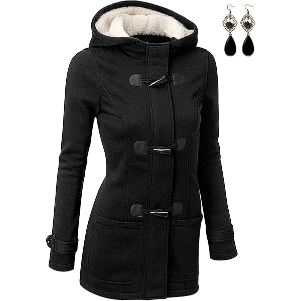 Veste Femme Mrat - Imperméable Coupe-vent Doublée Polaire - Capuche - Taille S à 5XL - Pour Randonnée, Sport