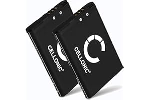 CELLONIC, Batería para Consola de Juegos Compatible con Nintendo 3DS, Wii Switch Pro Controller, 2DS (3.7V, 1300mAh) 2 Unidades