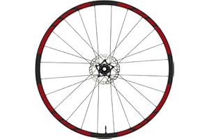 DualColorStampe Adesivi Cerchi Bici MTB 26'' - 27,5'' - 28-29'' Pollici Ruota Bici MTB Bike Stickers Cerchi MTB COD. B0097 (28-29'' Pollici, Rosso 31)
