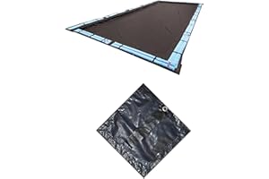 Blue Wave Bronze 8-Year 20-ft x 40-ft Rectangular In Ground Pool Winter Cover