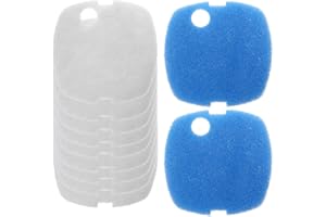 Rtengtunn Almohadillas de Filtro de Acuario de 10 Piezas para SUNSUN HW-302 / 505A Barril de Filtro de Recipiente