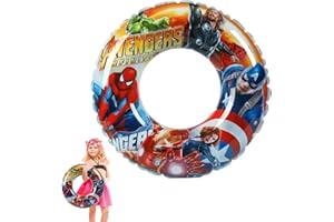 JIASHA Schwimmring Kinder Schwimmreifen Aufblasbare Schwimmringe Aufblasbar Pool Schwimmen Ø 60 cm Aufblasbarer Wasserring, Für Jungen Mädchen Schwimmhilfe