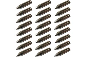 e5e10 Metal Glue on Arrowheads 100 grain Replacement Archery Targeting Practice Broadheads Tips Bullet Field Points for Bamboo Wooden Arrows Silver