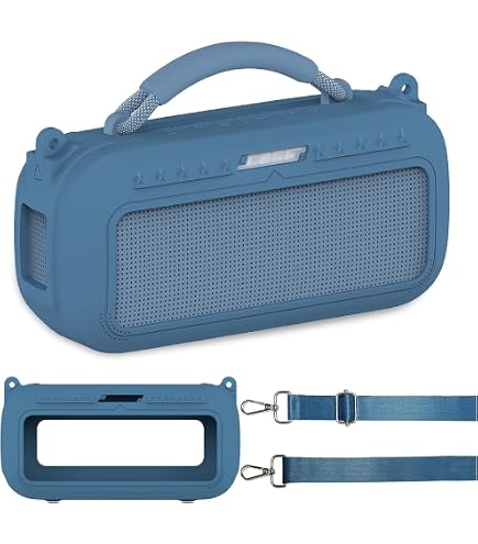 LTGEM Hartschalen-Hülle Für Bose SoundLink Max - Wasserdichte Tragetasche Mit Schultergurt In Grün