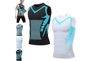 GQIWUB Aktivheld Abnehmweste, Vitalvest Abnehmweste, Vitalvest Slimming Vest, 2024 New Version Ionic Shaping Vest For Men