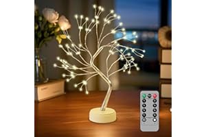 vsshe Led Light Tree, choinka ze srebrnymi gałęziami i 180 ciepłymi żarówkami i 8 trybami oświetlenia na domowe przyjęcie, wesele, Wielkanoc, dekoracja świąteczna (pilot zdalnego sterowania)