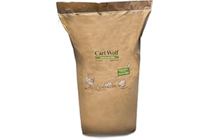 ‎CARL WOLF Carl Wolf Lege Komplett - Alleinfuttermittel für Legehennen, fein gebrochen, 20 kg - für Hühnerfutter - Wachteln - Enten - Ziervögel