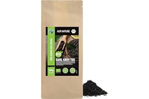 Alpi Nature Earl Grey Bio 100 g, czarna herbata z olejka bergamotowego, organiczna, naturalnie zawierająca kofeinę