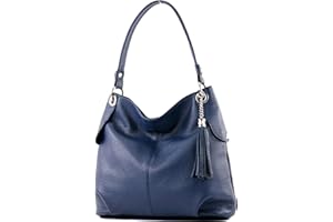 modamoda de - T185 - Sac à bandoulière en cuir pour dames