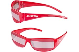 Taffstyle® Fanartikel Sonnenbrille Fan Brille zur Fussball Weltmeisterschaft WM & EM Europameisterschaft 2016 Länder Flagge Style