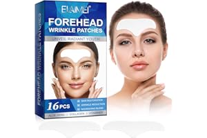 FROVETANI Cerotti Antirughe per La Fronte 16PCS, Cerotti Antirughe Con Aloe, Collagene, Vitamina E, Cerotti Antirughe, Trattamento Delle Rughe Della Fronte