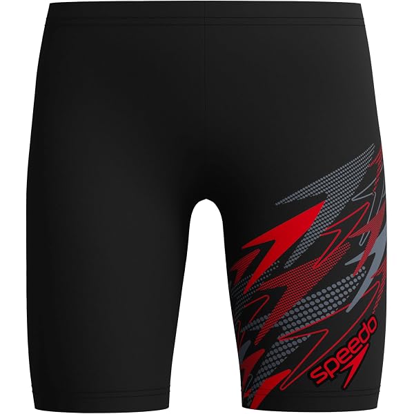Speedo Jammer Garçon Plastisol Cobalt Pop – EnduraFlex Anti-Chlore 11-12 Ans