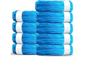 OUSINBY 9 Pack Nappy Bin Refill, Baby Diaper Pail Refill Bags Disposal Sacks Holds 320 Diapers Compatible with All Models of Trash Bins