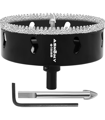 Set 10 Punte Diamantate Per Vetro E Piastrelle - Seghe A Tazza 5-12mm, Per Trapano, Ideali Per Bagno E Cucina