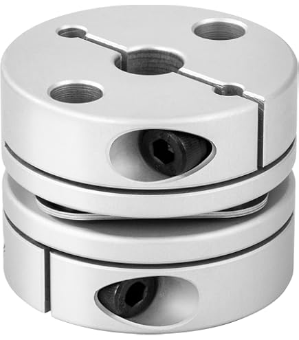 Accouplement D'Arbre 5mm Alliage Aluminium 25mm - Pour Imprimante 3D, CNC, Moteur Pas à Pas | DIY