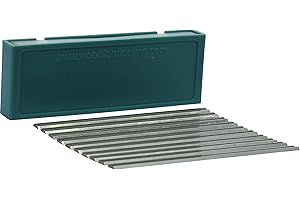 Xcalibur Tooling 82mm Cepilladora Cuchillas compatibles con Makita Bosch B&D Hitachi Pack de 10 Reversibles