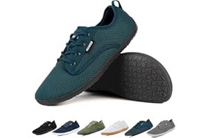 Geweo Barefoot Shoes for Women Men Trail Running Shoes Walking Shoes Lightweight Breathable Barefoot Trainers