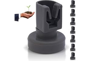 ‎RUMMERSHOF Geschirrspüler Oberkorb-Rollen: 8 Stück Korbrollen für die Spülmaschine - Ersatzteile geeignet für AEG, Privileg, Zanussi, Juno, Electrolux, Ikea etc. + ein gepflanzter Baum