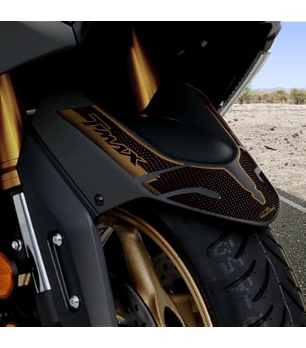 Decorazioni Scooter Adesivi 3D In Resina Per Yamaha TMAX 530 - Per Carter, Compatibili Modelli 2012-2016 Decorazioni Per Variatore Scooter - Foto 5
