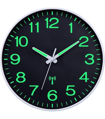 VIVILINEN Orologio da Parete Luminoso Orologio da Parete Moderno Movimento Silenzioso Orologio da Muro per Cucina Soggiorno Ufficio Camera da Letto VIVILINEN Orologio da Parete Luminoso Orologio da Parete Moderno Movimento Silenzioso Orologio da Muro per Cucina Soggiorno Ufficio Camera da Letto