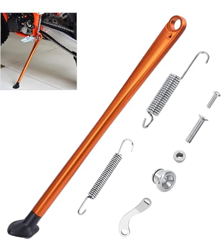 Cavalletto Laterale In Alluminio Per Bici – MANDELLI/RMS – Holland Style – Lunghezza 300 Mm – Adatto A Ruote 14-27"