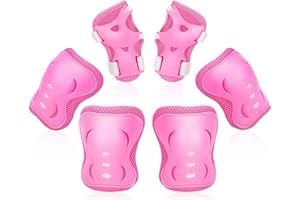 Swygoo Protection Roller Enfant, Genouillères | Coudières | Protège-Poignets pour Enfants de 6 à 16 Ans, Ensemble de Protection 3 en 1 pour Patinage Scooter Vélo Cyclisme Skateboard