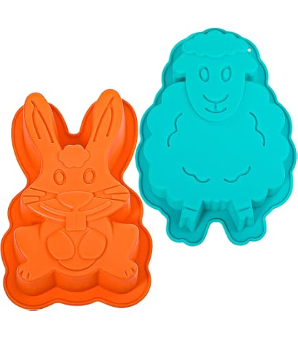 Stampo in silicone 3D simpatico coniglio strumenti per decorare torte coniglietto candela animale pasquale stampo in resina epossidica artigianato fai da te gesso cemento  15