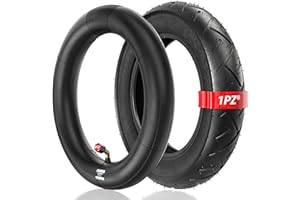 1PZ ITX-RFS A Ser of Heavy Duty 10 x 2.125/10 x 2 Tire Tyre & Tube with Bent Valve Stem for 10 Inch Electric Scooter Stroller Bicycle