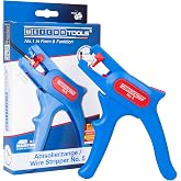 WEICON TOOLS Tenaza Pelacable No. 5, pelacables autom&aacute;tico 0,2-6 mm&sup2;, pelacables con cortador lateral hasta 2 mm