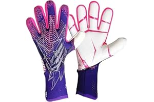 PEIXEN Gants De Gardien De But, Gants De Football pour Enfants, Gants De Football pour Garçons, Filles Et Gardiens De But Juniors, Gants De Football pour L'entraînement Et Les Jeux, Antidérapants 9 B
