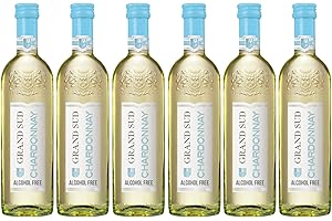 Grand Sud - Alcohol Free White Wine, fresh and creamy Chardonnay (6 x 0,25L)