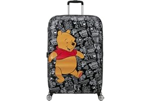 American Tourister Wavebreaker Disney FL - Spinner L, Koffer, 77 cm, 96 L, Mehrfarbig (Winnie The Pooh)